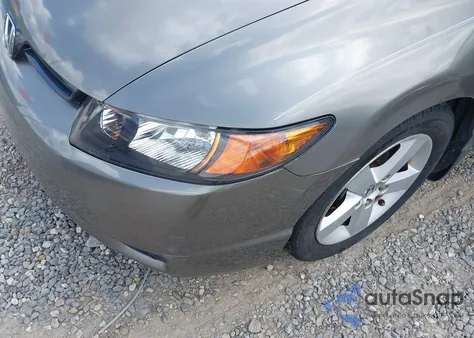 2007 Honda Civic Ex из США, поврежденный, VIN 2HGFG12847H523057